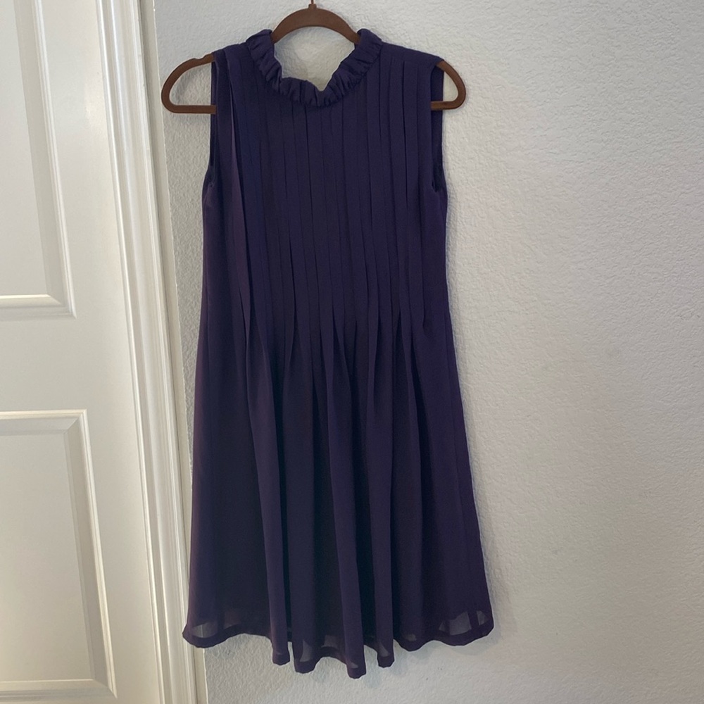 Grace Elegant‎ Purple Midi Dress